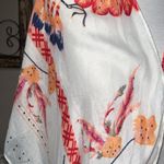 Woven Heart Kimono Style Boho Floral Women Shawl Vest Coverup Feather Photo 4