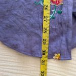 Fig and Flower Lavender Floral Button Photo 12