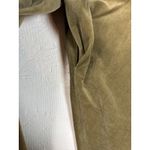 Gianni Versace VTG Women's 8 Olive Green Velour Velvet Pants Pleated balloon Size 32 Photo 3