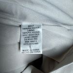 None NWOT Elegant Gray Dress with Lace Trim L Photo 5