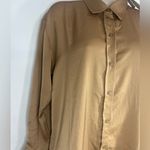 Banana Republic camel blouse. New with tag, size S. Photo 1