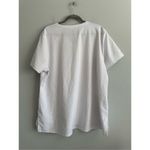 Carhartt force women’s v neck scrub short sleeve top white pockets size 2X Photo 8