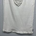 prAna  Organic Cotton Crochet Cottage Coquette Beach Garden Women's Tank Top XS Photo 4