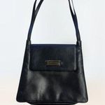 Guess Women's Y2k 90s Black Square Shoulder Bag Tote Faux Leather Photo 0