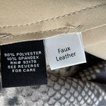 Premise  Faux Suede Leather Python Snake Print Jacket Coat Women’s Size 1X Photo 7