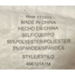 Luxology  Women's Black Cold Shoulder Short Sleeve V-Neck‎ Dress Size XL Photo 3