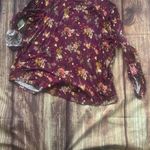 Women’s Farmers Market Button down Blouse Size 2x NWT Red Photo 5