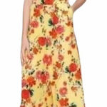 Yumi Kim  Jumpsuit Pretty Chic Cropped Floral Flow Sunnyside Yellow Size Medium Photo 0