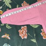 Vintage Pink Sweater Out The Window Made in USA • speckled knit crew neck 80s Size M Photo 4