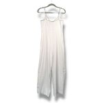 Hutch  Seersucker Jumpsuit Wide‎ Leg White Savannah Size 6 Photo 5