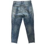 L'Agence L’Agence El Matador Slim Fit High Rise Jeans Prism Blue Denim Crop Size 28 Photo 2