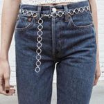 Brandy Melville Silver Chain Belt Photo 0