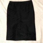 Moschino  Cheap & Chic Black Pencil Skirt Career Womens 8 Dark Academia Classic Photo 0