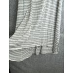 One World 2XL Gray White Boho Tunic Top Crochet Applique Sleeveless Summer Photo 4