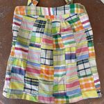 J.Crew Y2k cottagecore  yellow and pink plaid tank top sz s Photo 3