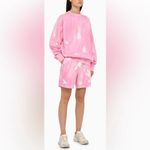 Sporty & Rich Tie Dye Women’s Pink Cotton Sweatshirt Size XS Photo 2