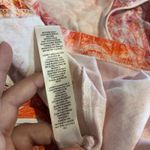 Chico's Weekends by  Orange/Multi 3/4 Sleeve Cotton Zip Front Jacket - Size 2‎ Photo 5