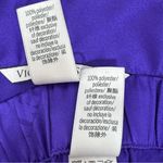 Victoria's Secret  Satin Pajama Set Purple Black Medium Shirt Pants Photo 10