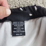 Torrid Womens Eyelet Top 20 Black Strapless Balloon Hem Lined Pleated Photo 11