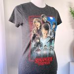 Netflix Strangers Things Dark Gray T-Shirt Photo 2