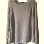 Lafayette 148  Sheer Linen Sweater in Khaki Beige Size XL Photo 1