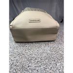 Montana West Cream Studded Tote Bag with Pink Interior Photo 10