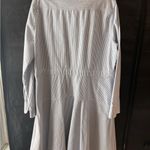 J.Crew  Long Sleeve Cotton Oxford Shirt Stripe Dress Photo 4