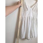 American Eagle Women's Romper Short Corset White Large Photo 10