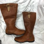 The North Face Camryn Waterproof Tall Leather Riding Boots Brown Size 6.5 Photo 3