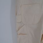 Carhartt Rugged Flex Loose Fit Canvas Duck Bib Overall in Natural Cream Womens S Photo 6