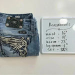 Miss Me Jeans Mid Rise Bootcut Embellished Back Pockets Cropped Womens Sz 30 Photo 15