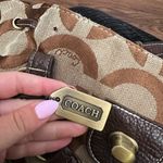 Coach Brown Logo Shoulder Bag Purse Photo 8