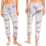 Donna Karan NEW  Sleep Joggers in Color Dusk Tiedye Comfy Cozy Holiday Gift M Photo 2