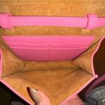 Bottega Veneta Pink Leather Crossbody Bag Suede Lining Snap Closure Photo 7