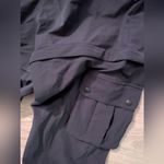 Outdoor Voices  Black Rectrek Zip Off Overalls Size XL Photo 5