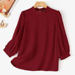 Zanzea Elegant Red Women's Top Photo 0