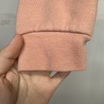 Forever 21 Light Pink Zipped Up Cropped Sweatshirt Size Large Photo 2