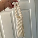 Pearl Beaded Purse Handbag White Photo 4
