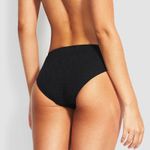 Seafolly NWT Your Type Spliced Wide Side Retro Swim Bottoms Photo 2