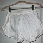 Lululemon hotty hot white shorts size 4 Photo 2