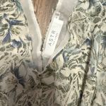 ASTR Anthropologie  the Label Floral Double V Surplice Bodysuit Photo 3
