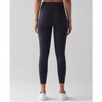 Lululemon ‎ Align High Rise Pant Speckled Navy Blue Activewear Leggings Women Photo 1