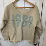 Taylor Swift  Beige 1989 Graphic Sweatshirt Photo 0