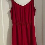 BCBG MaxAzria Red Romper, Medium Photo 0
