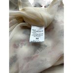 Karlie Women's Shear Floral Cream Short Dress Photo 7