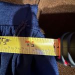 Jonathan Logan Blue Turtle Neck Maxi Dress Comes With Gold Belt.Zip In Back Sz S Photo 10