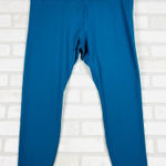 Vibrant Teal Size XXL Corsair Cropped Leggings Capris Teal with inside pocket Blue Photo 0
