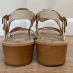 Lucky Brand Hecilia Leather Wedge Strappy Sandals Photo 4