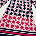Eliza J  Abstract Dress Size 4 Pink Navy White Photo 5