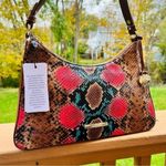 Brahmin Esme Multi Caladesi Snake Print Shoulder Bag NWT Photo 1